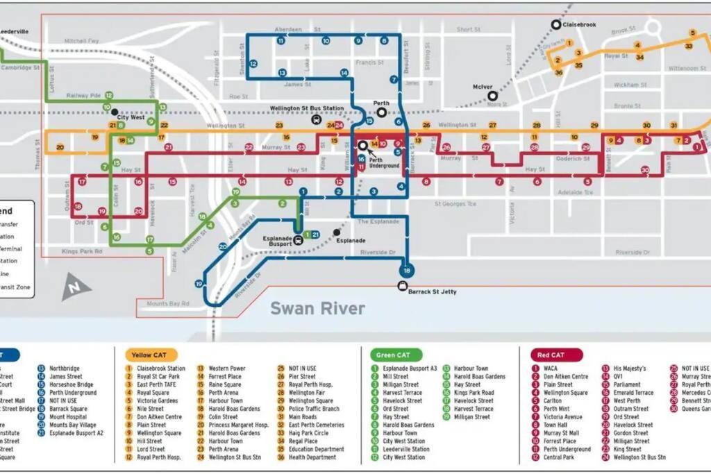City & Lakeside With Free Parking, Pool And 10 Mins Walk Into The City Perth Kültér fotó